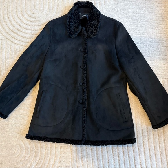 Jones New York Jackets & Blazers - Faux Shearling Jacket by Jones N.Y.